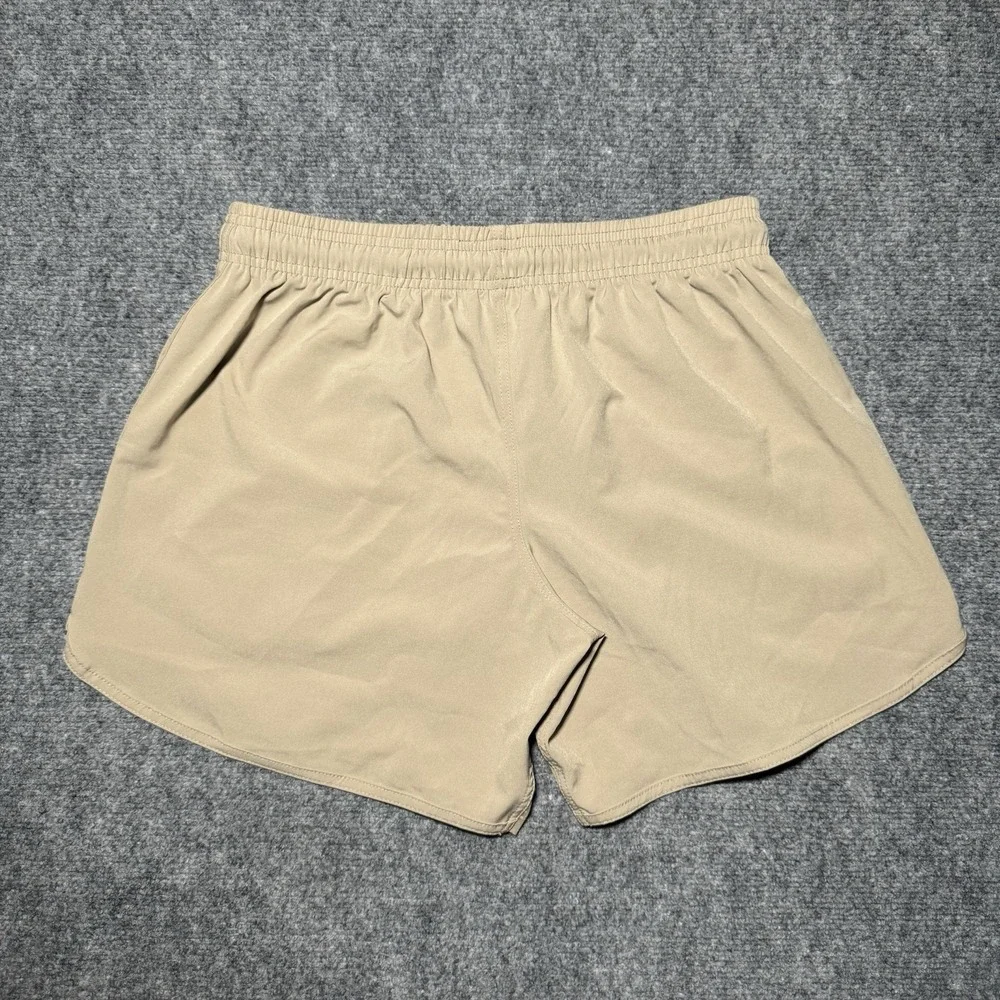 Gymreapers Sand Beige Training Gym Shorts Athletic Running Men Medium 6